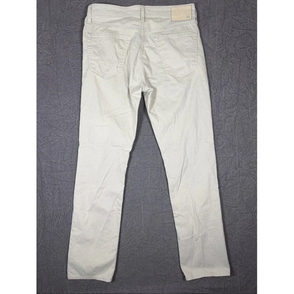 AG Adriano Goldschmied The Everett Slim Straight Pant Beige 33x32 1794SUDPBRPLTV